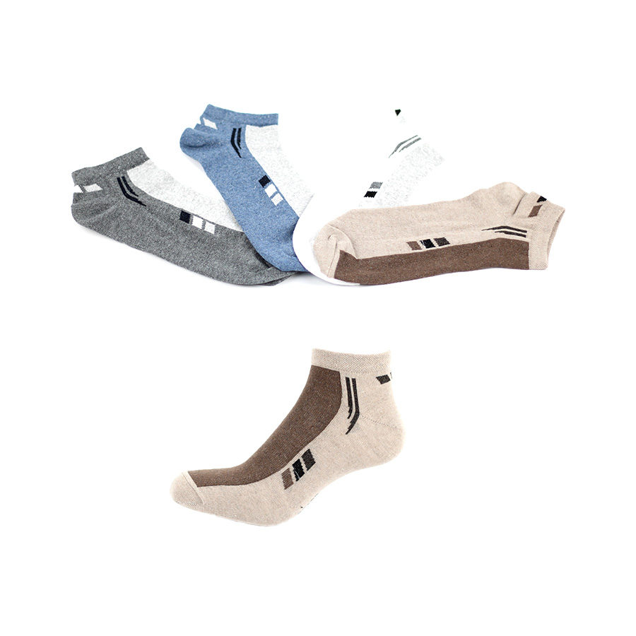 Herrensocke Sneaker 4er Motiv 951231-1