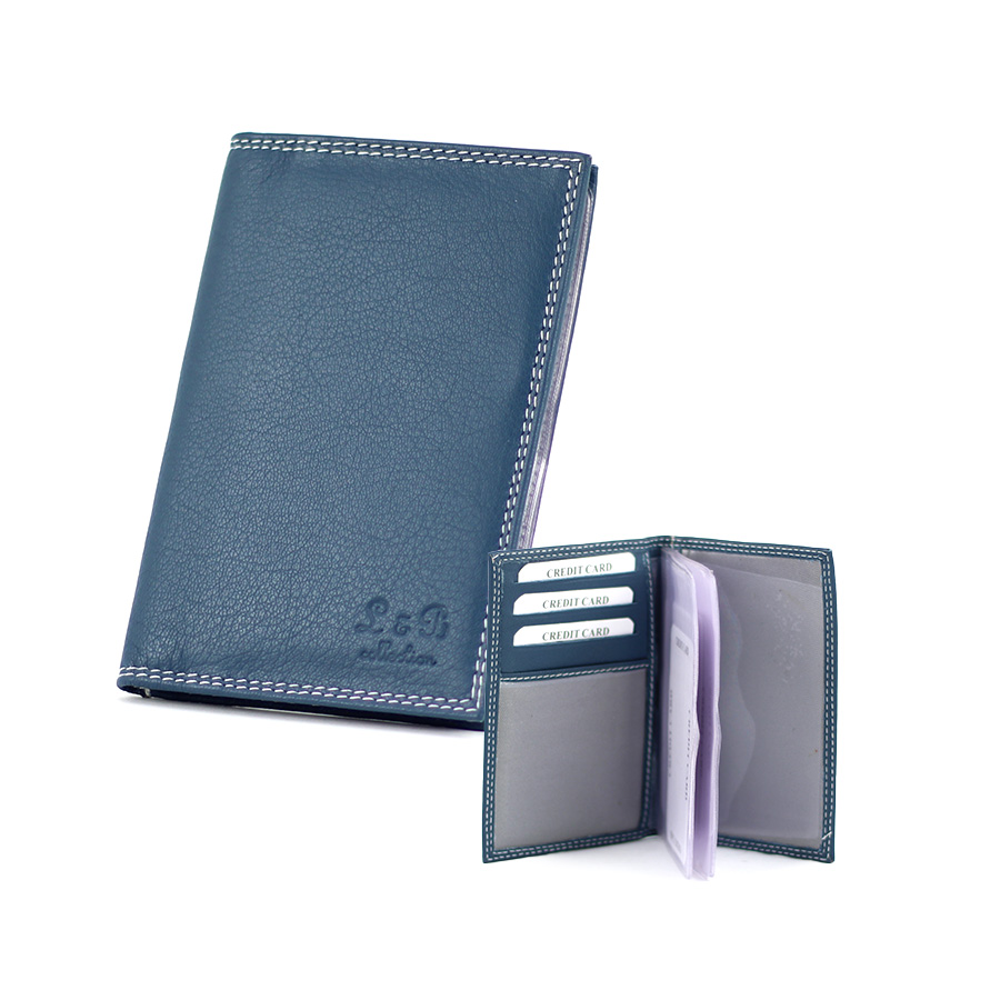 Geldbörse L&B Ausweish.1 2343 blau