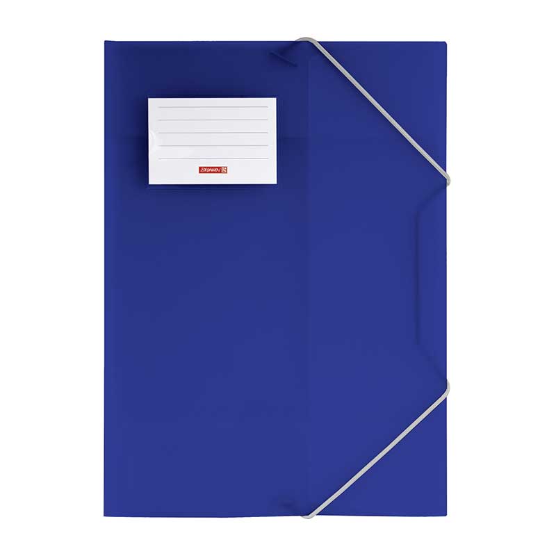 Sammelmappe A4 blau PP-Folie  BRUNNEN