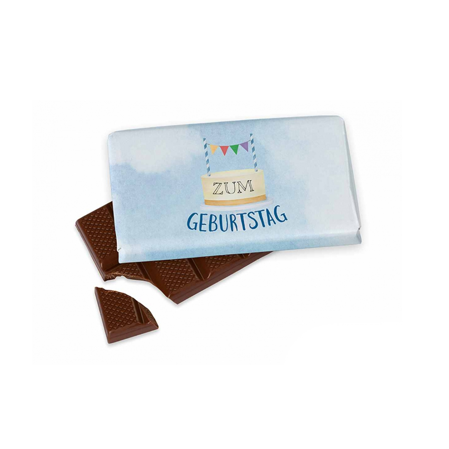 Schokolade 40g Geburtstag