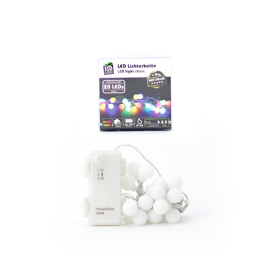 Lichterkette Party small, 20 Kugeln