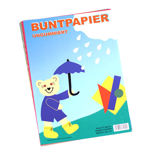 Buntpapier A4 /20 Bl.