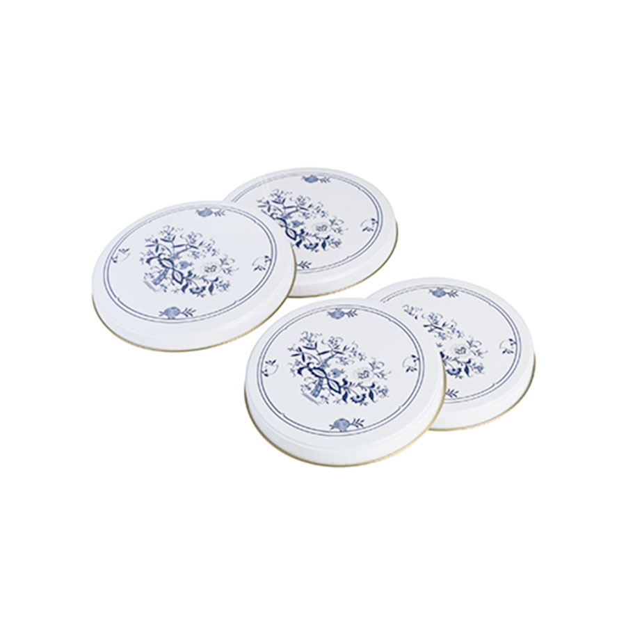 Herdabdeckplatten-Set 4-er Zwiebelmuster