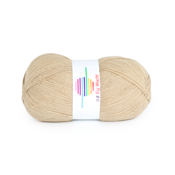 Strickwolle Big Wucht camel 1351