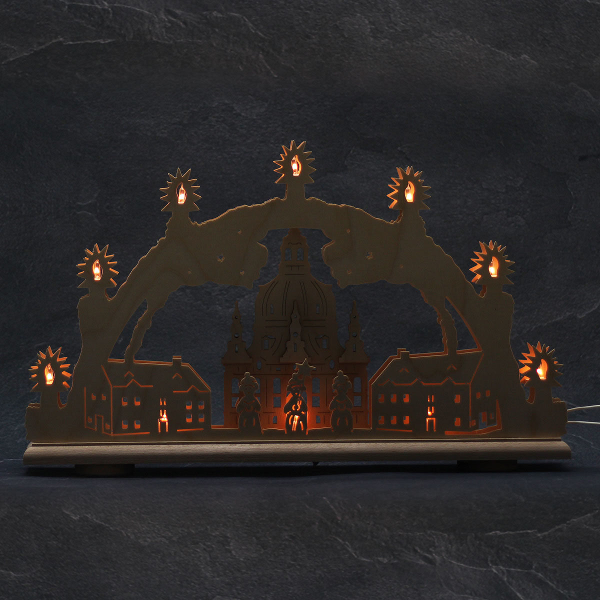 Erzgeb. Schwibbogen 3D Frauenkirche 4348