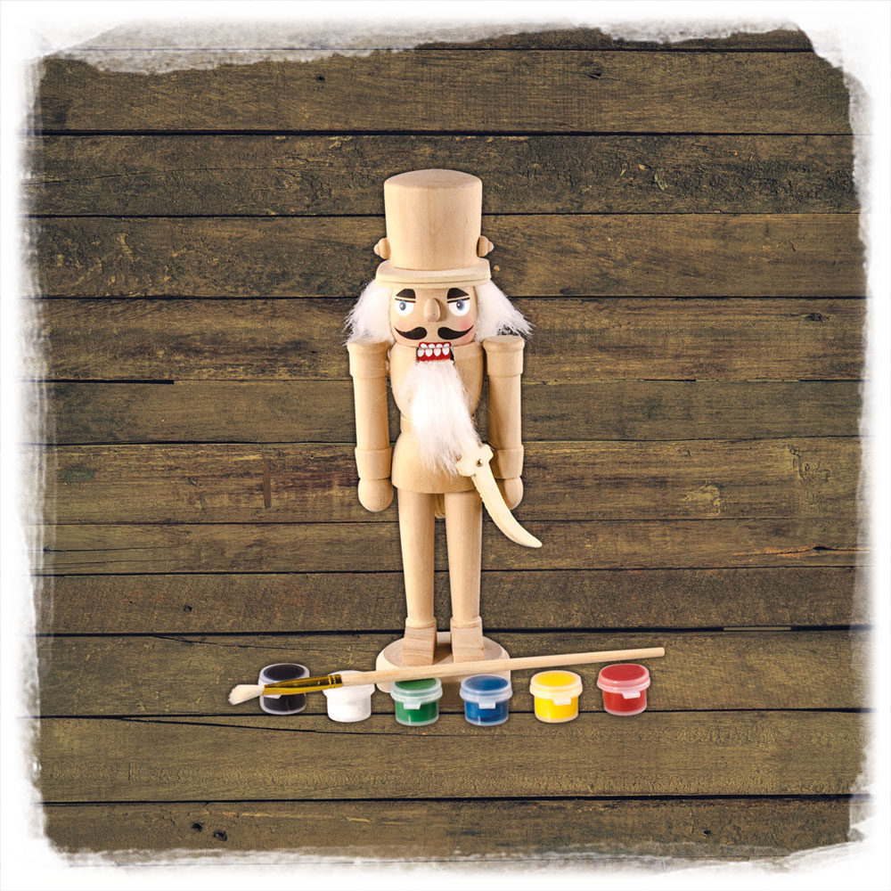 Holz Räucherfigur 14cm Natur zum bemahlen   Schulte
