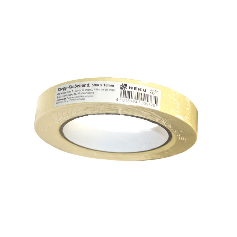 Krepp-Klebeband 50mx18mm HEKU
