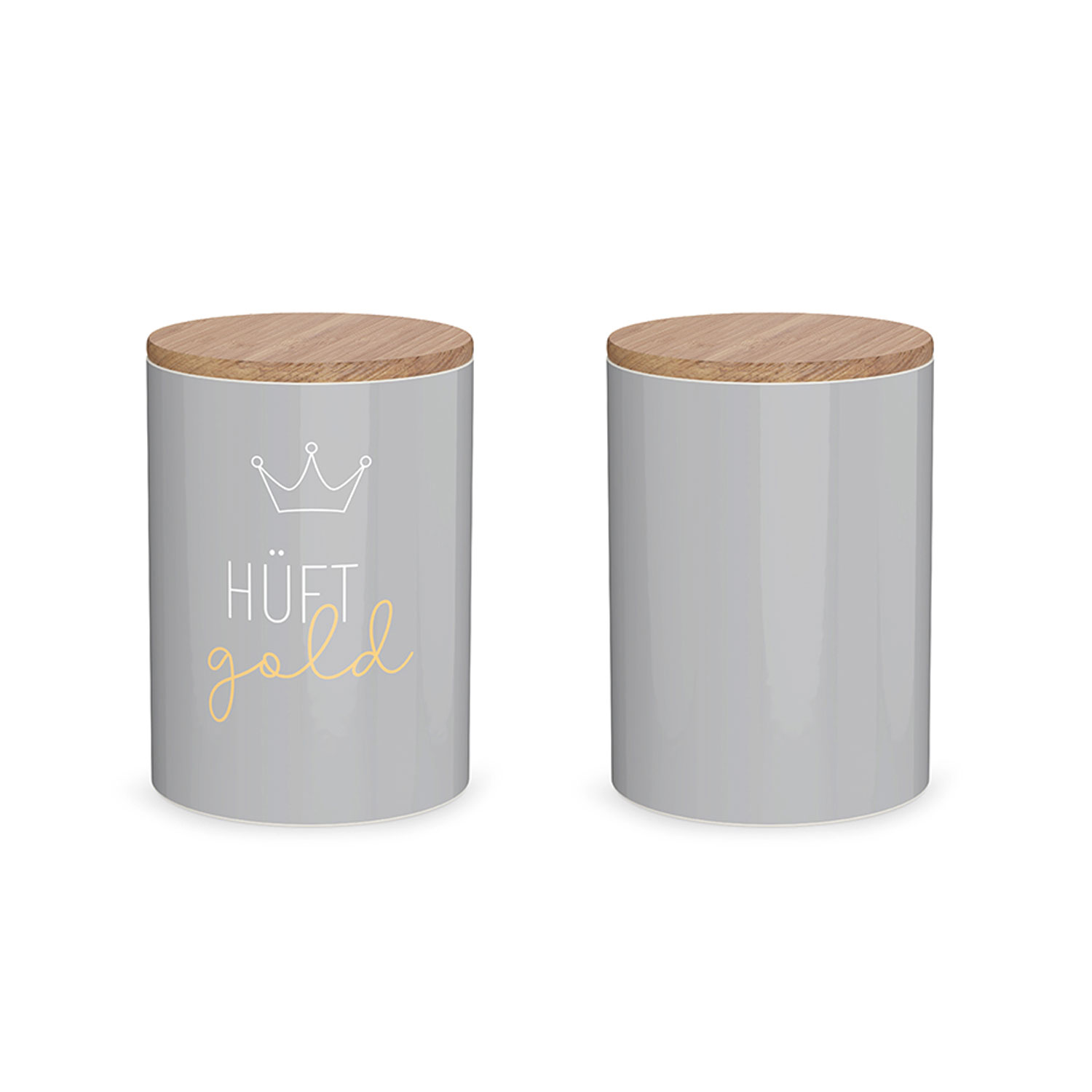 Vorratsdose Hüftgold