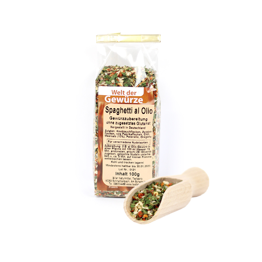 BN Spaghetti  Al Olio scharf Gewürzmischung 100g