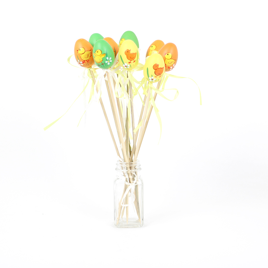 Ostereier 10er bunt zum Stecken  NOOR