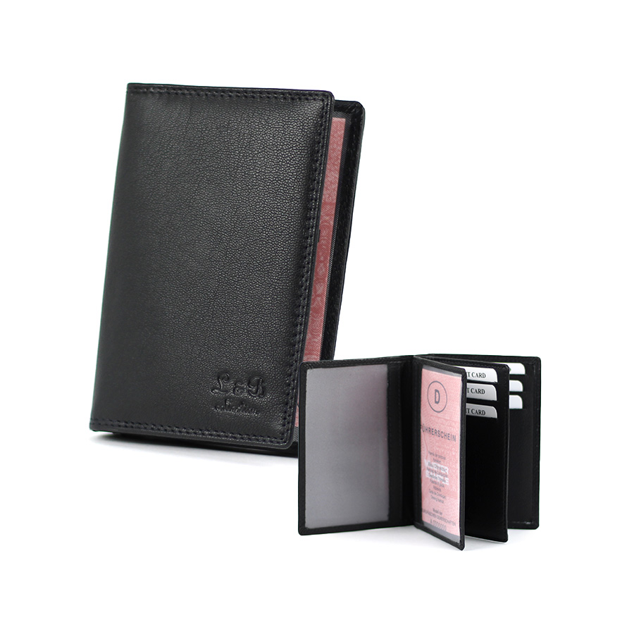 Geldbörse L&B Ausweish.2 2397 schwarz