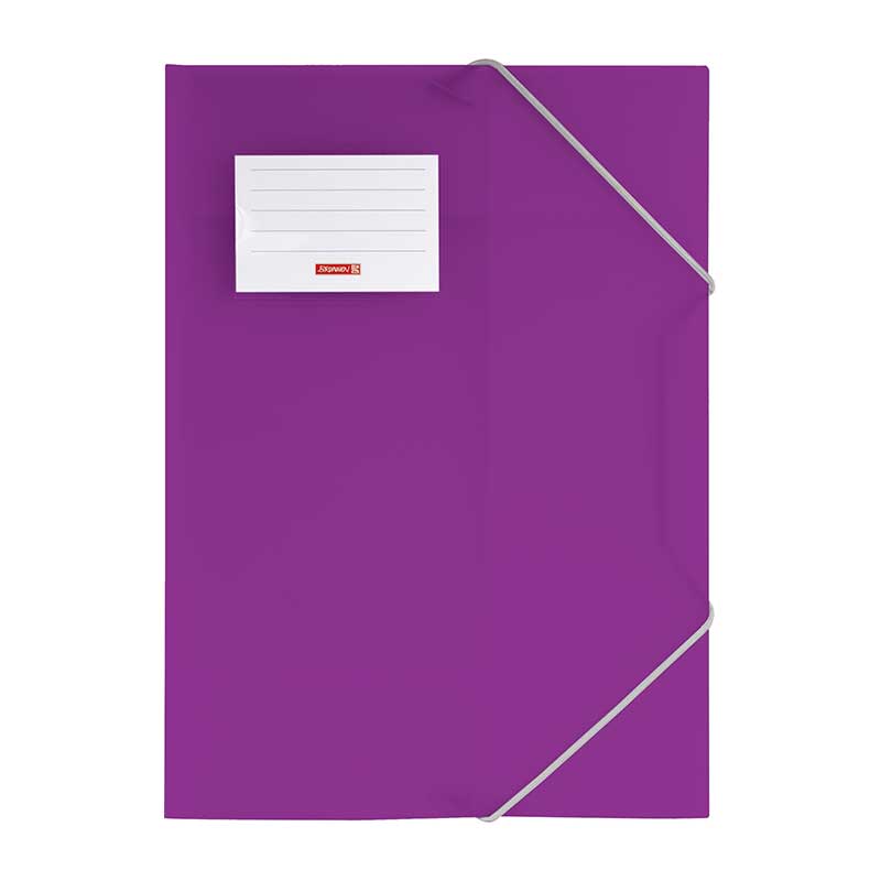 Sammelmappe A4 purple PP-Folie  BRUNNEN