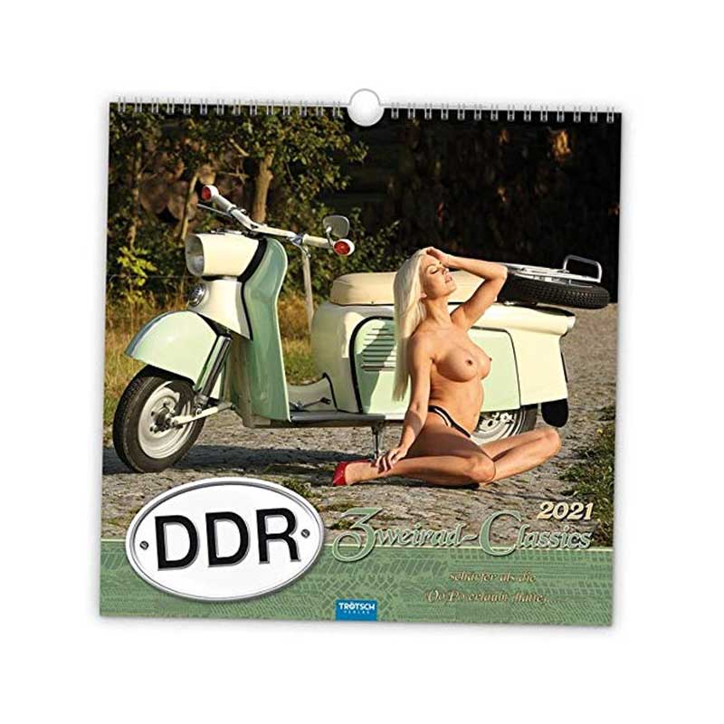 Kalender Wand DDR Zweirad-Classics Frauen