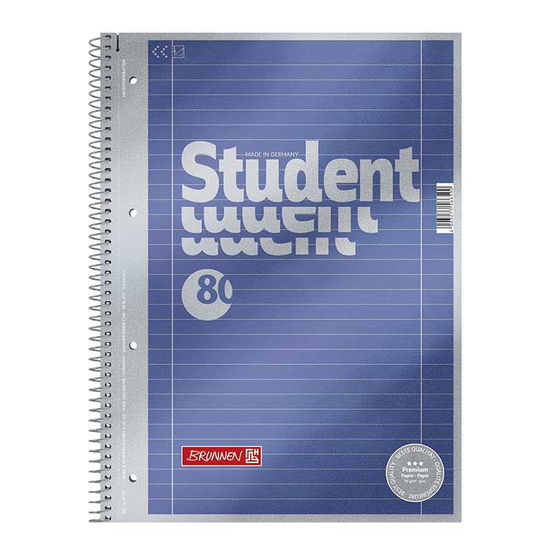 Collegebock A4 Lin 27 Premium  Brunnen