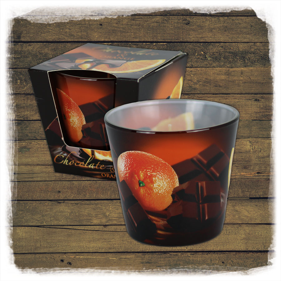 Duftkerze Glas Chocolate  EWA