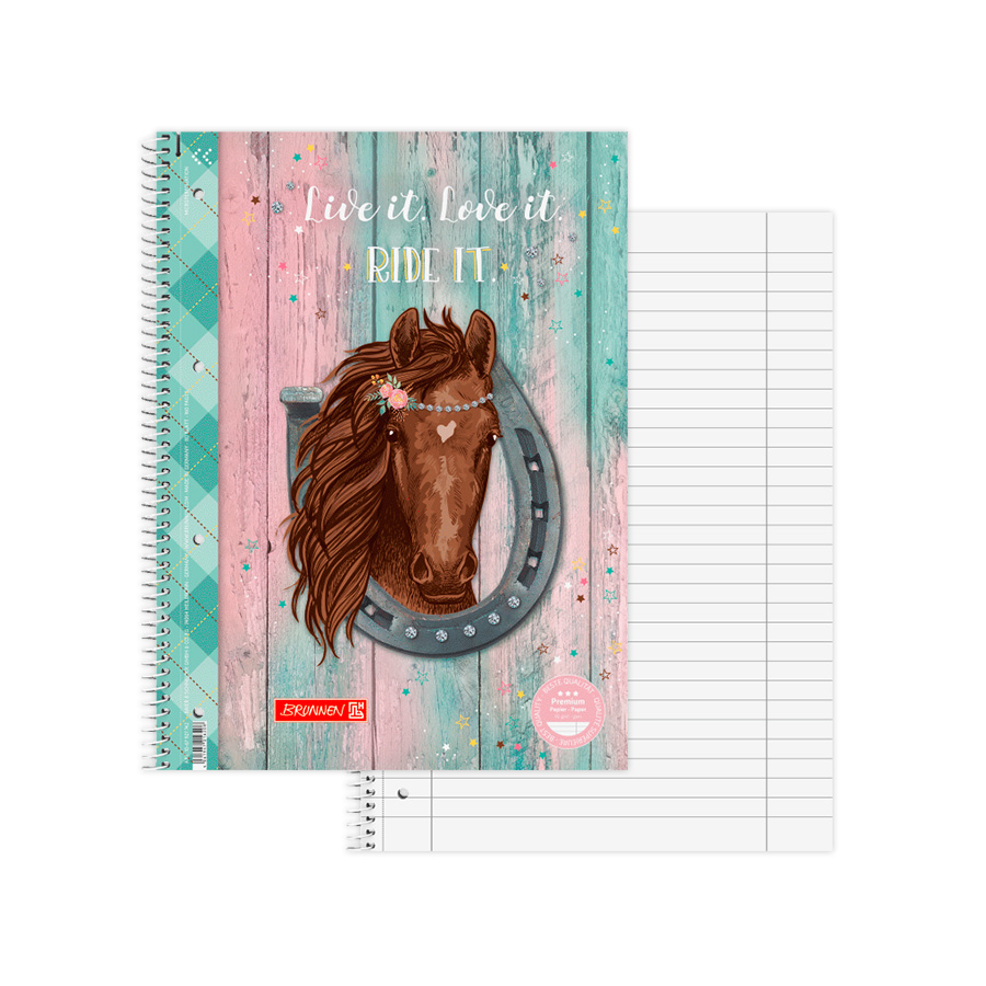 Collegeblock A4 Lin 27 Ponylove liniert 
