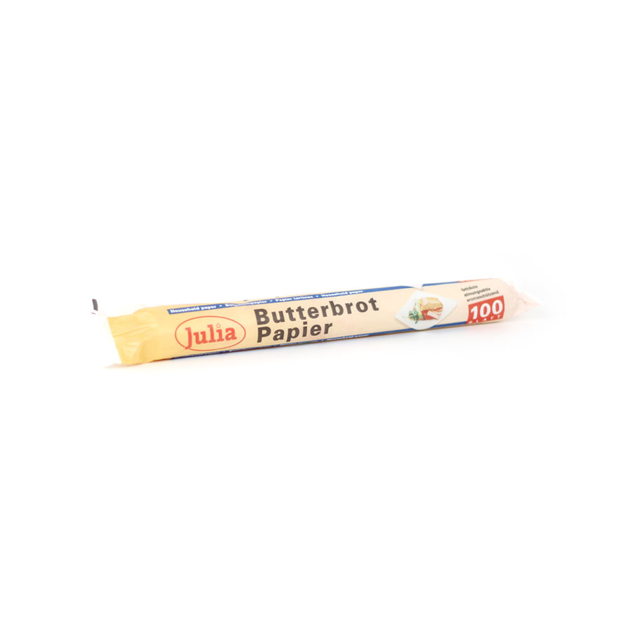 Butterbrotpapier 100 Blatt Julia