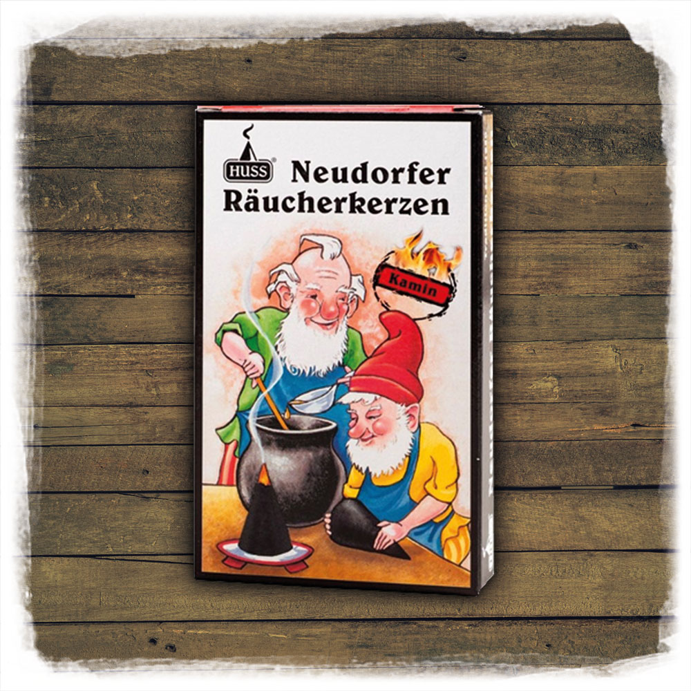 Räucherkerzen 24tlg. H-Zwerge Kaminduft