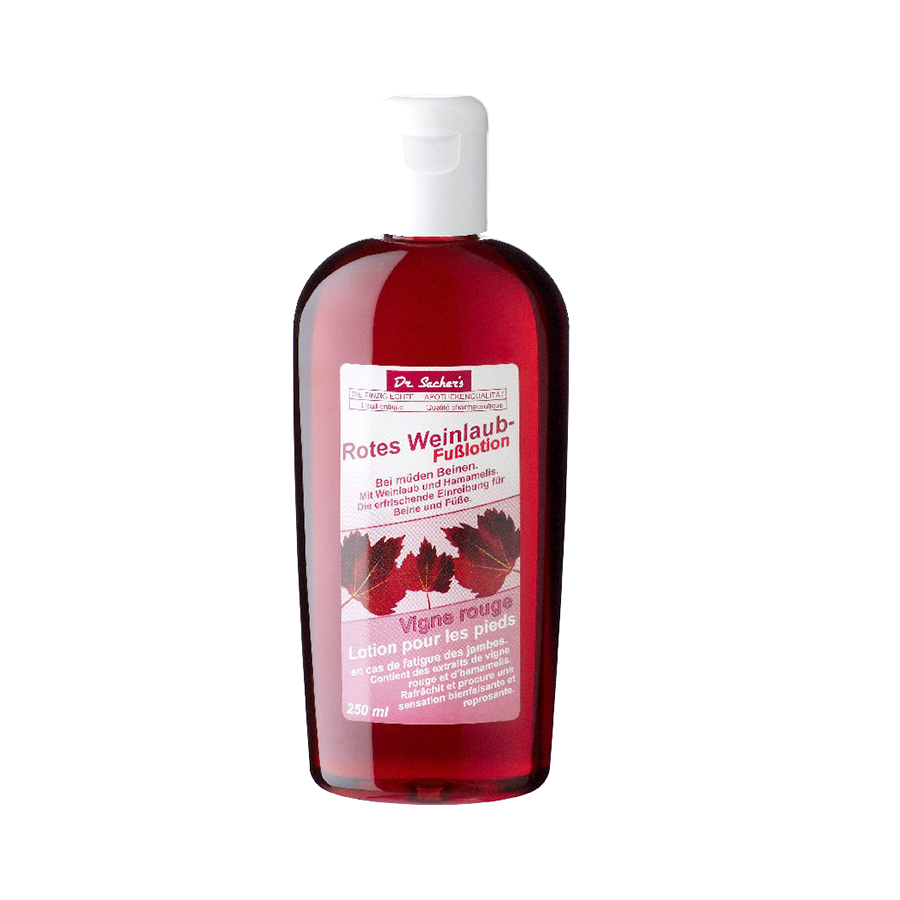Dr. Sacher's Rotes Weinlaub Fußlotion