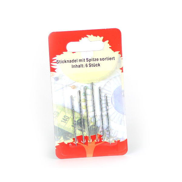Sticknadeln mit Spitze