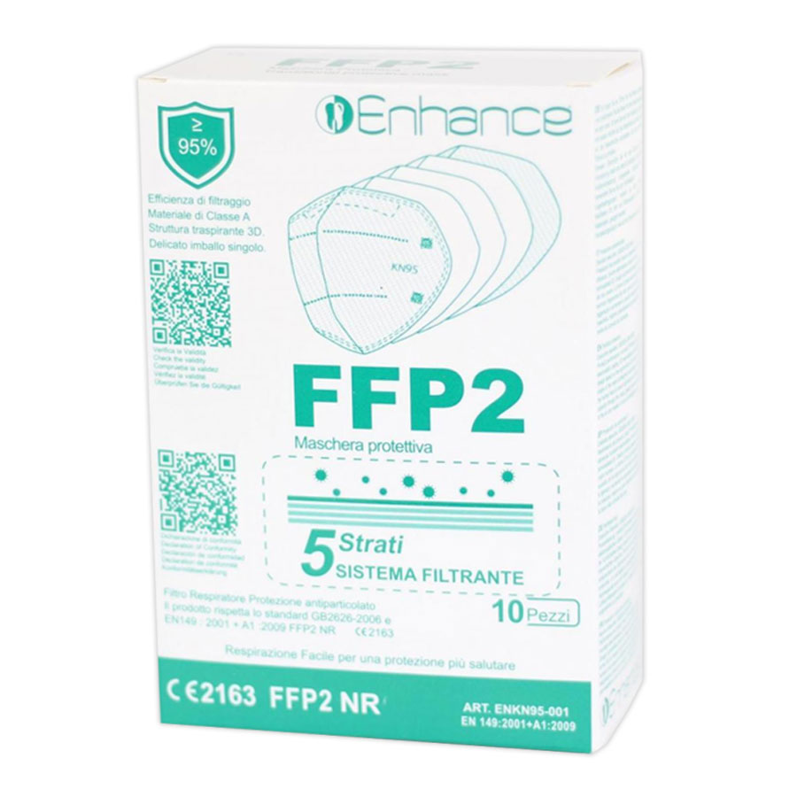 Atemschutzmaske FFP2 10er weiß