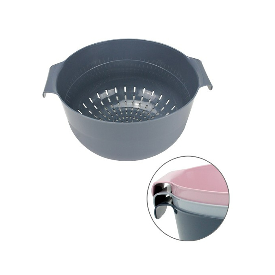 Seiher-Sieb 3L pastell D22 H13cm