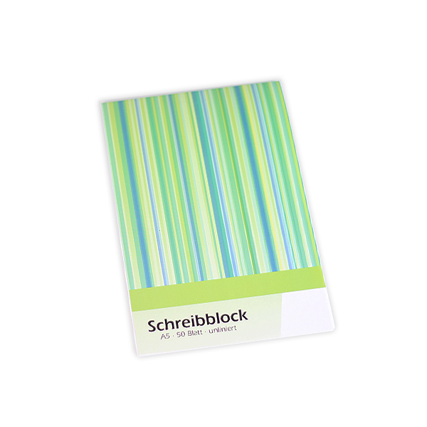 Briefblock A5 50 Blatt unliniert