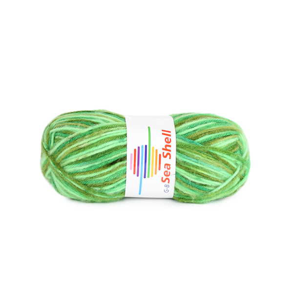 Strickwolle Sea Shell versch.grüntöne 130