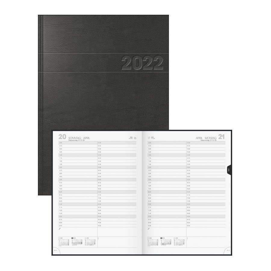 Kalender Buch - Tageskalender A4 
