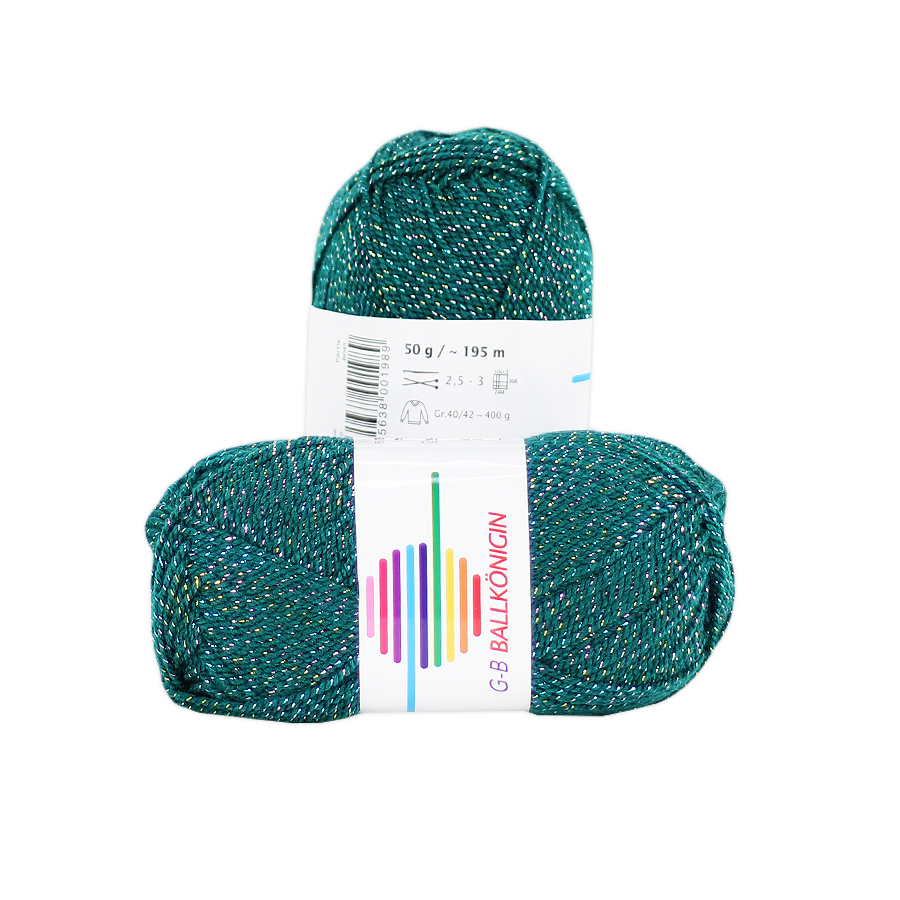 Strickwolle Ballkönigin petrol 1009