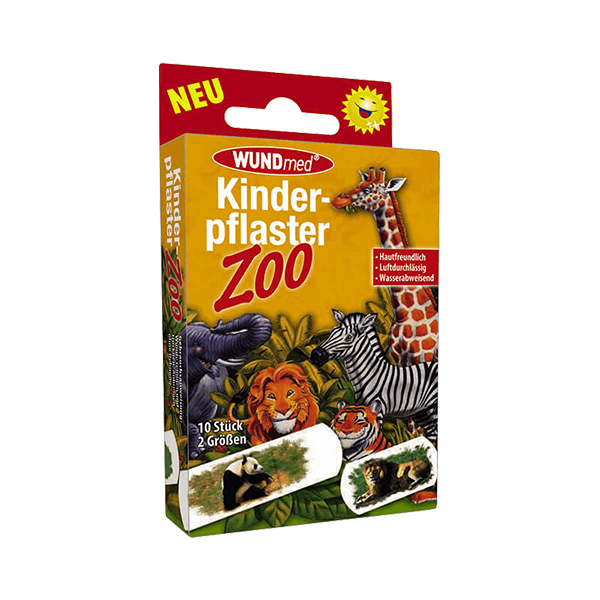 Pflaster Kinder 10er  ZOO