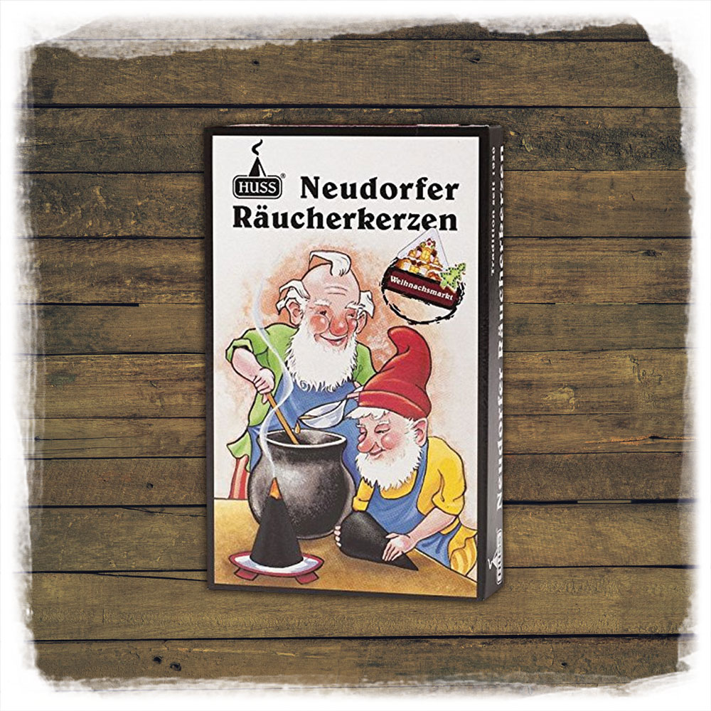 Räucherkerzen 24tlg. H-Zwerge Weihnachtsmarkt