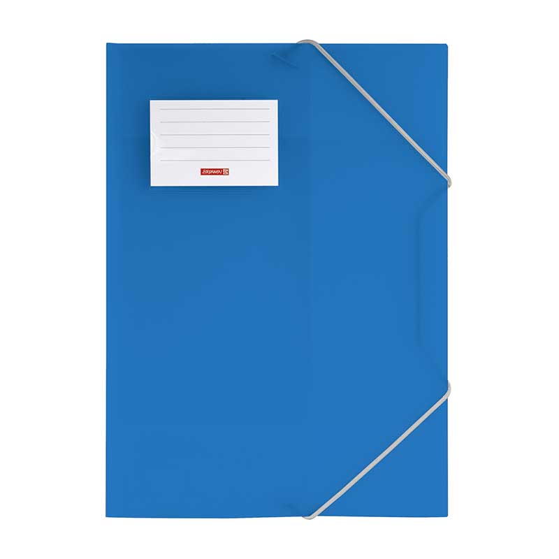 Sammelmappe A4 azur PP-Folie  BRUNNEN