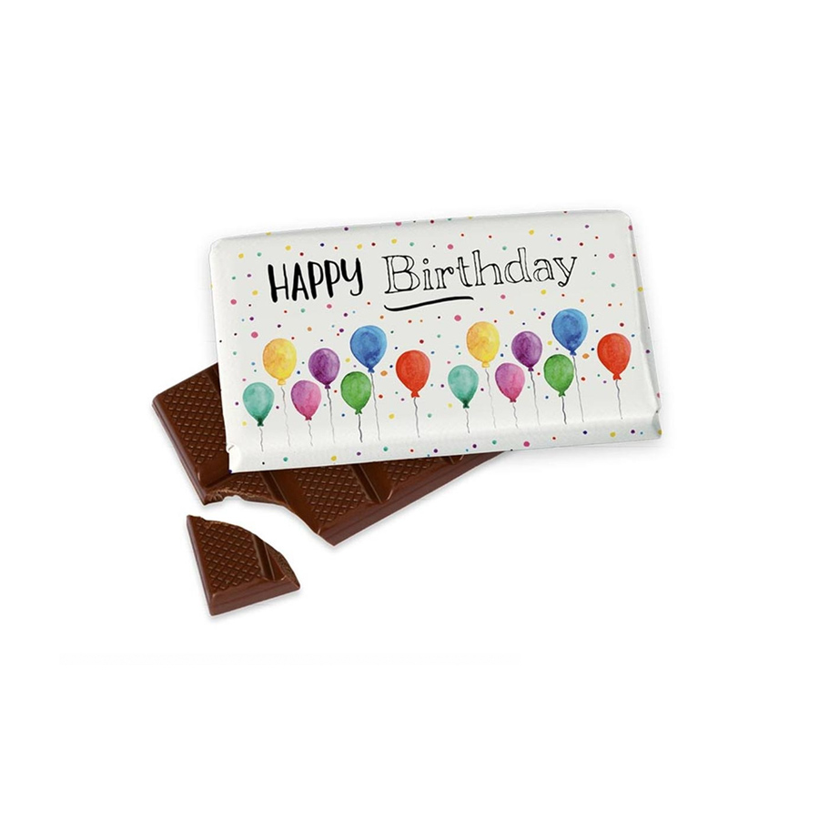 Schokolade 40g Happy Birthday