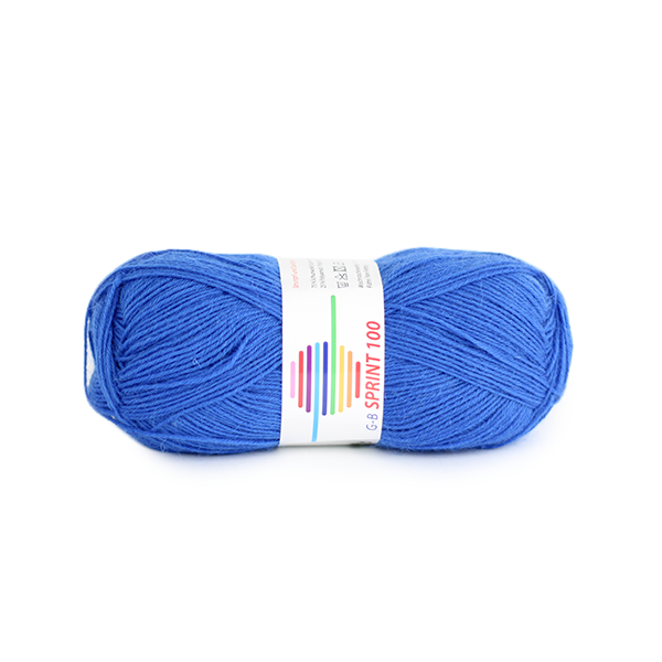 Strickwolle Sprint100 stahlblau 280