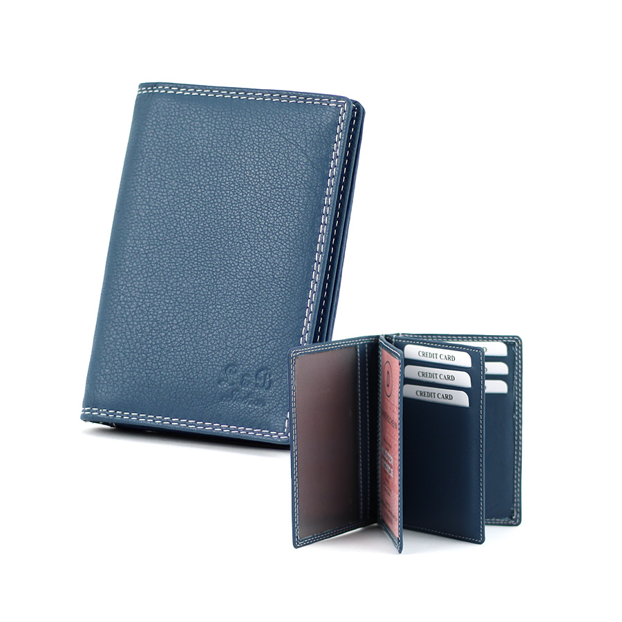 Geldbörse L&B Ausweish.2 2397 blau