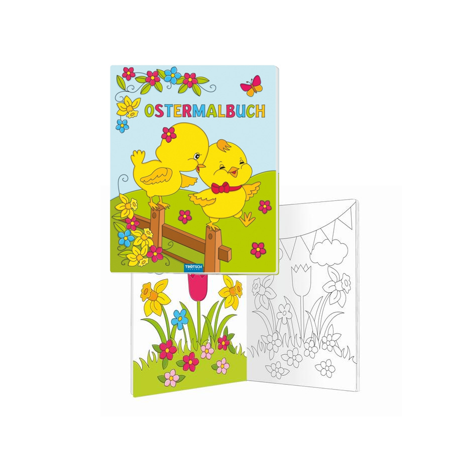 Malbuch Ostern 16 Seiten