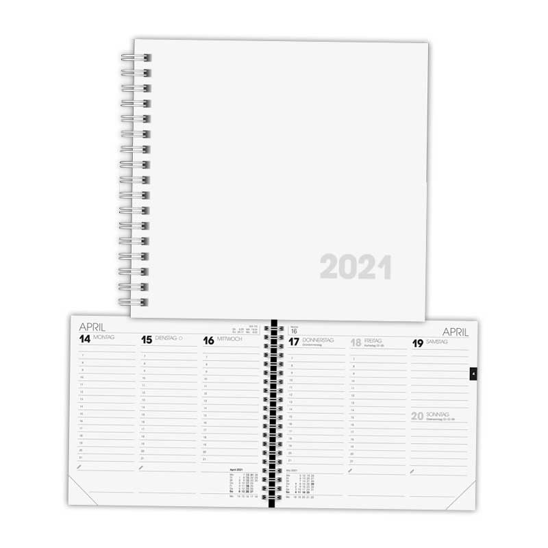 Kalender Buch 16x15Spirale