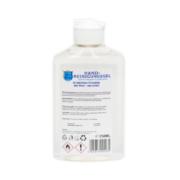 Desinfektionsgel für Hände 250ml CKM