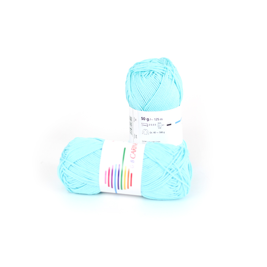 Strickwolle Carina eisblau 215