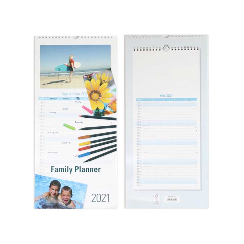 Kalender Foto-Bastel-Family Planer datiert H&B