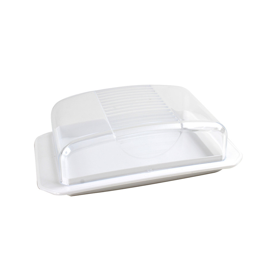 Butterdose transparent  5x17x11cm
