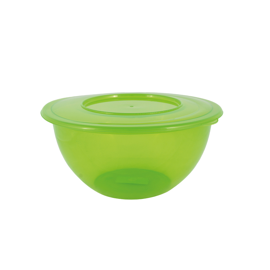Schüssel mit Deckel 5 L grün  D28cm  H13,5cm