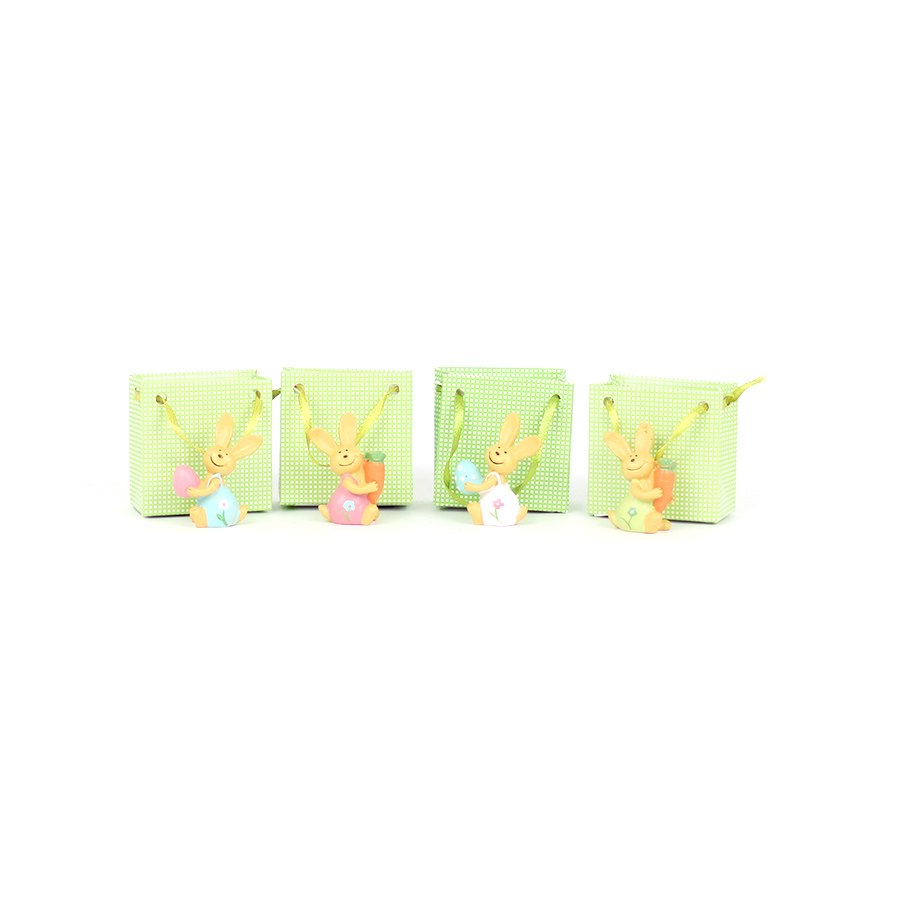 Steinharz Hase 4,5cm in Tüte NOOR