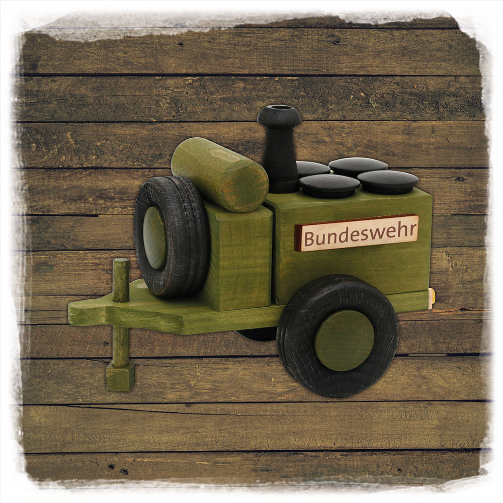 Holz Räucher Gulaschkanone Bundeswehr
