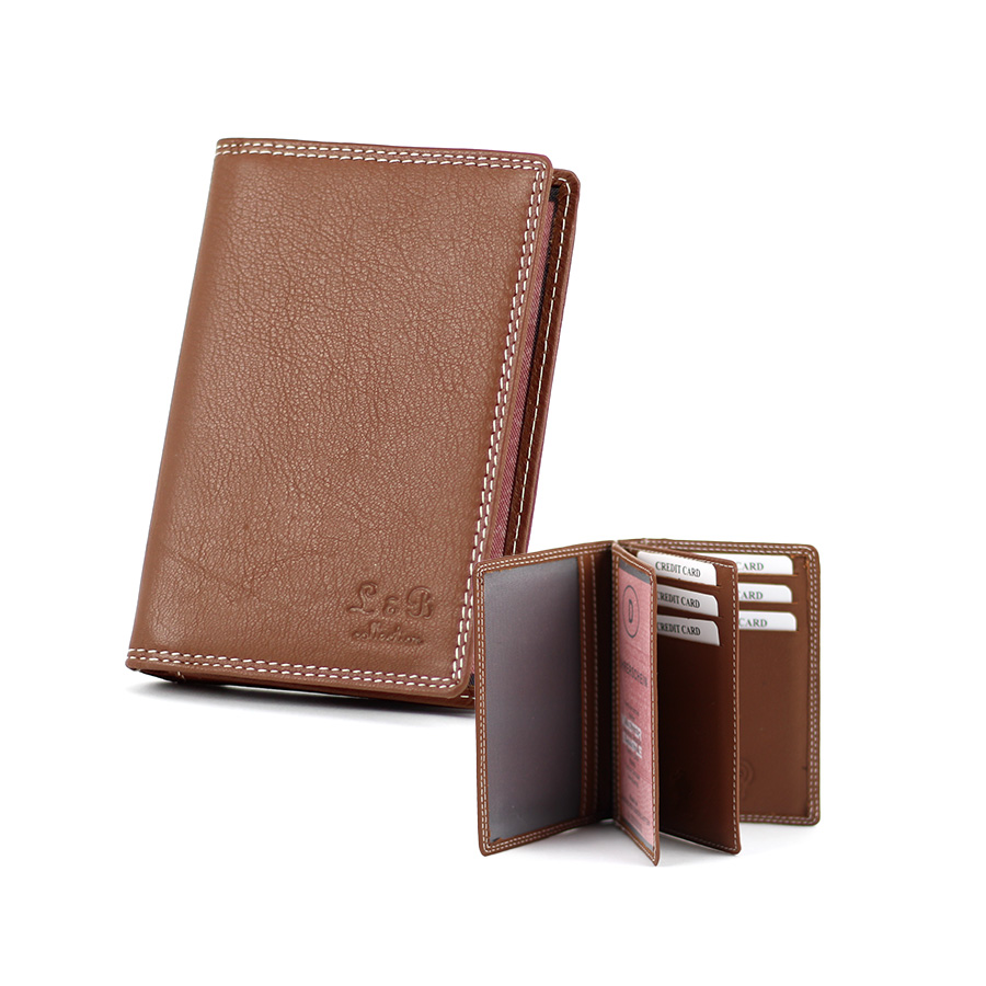 Geldbörse L&B Ausweish.2 2397 braun