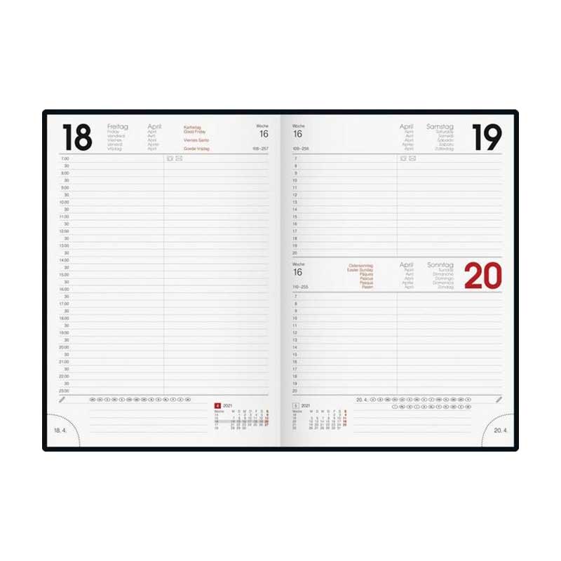 Kalender Buch A5 Confetti