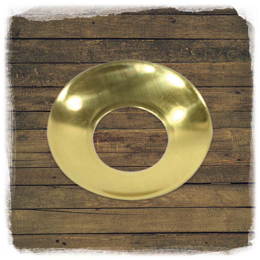 Pyramiden-Tropfenfänger Messing 17mm