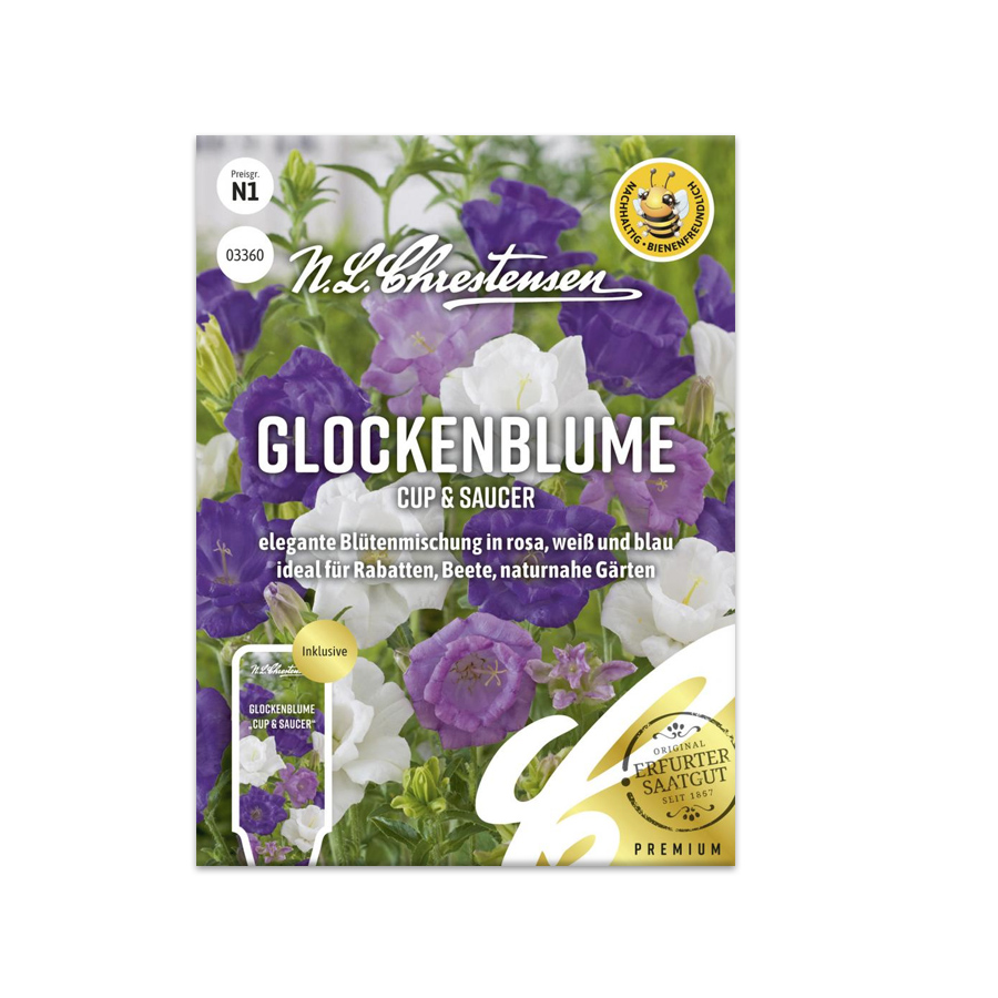 S Glockenblume 'Cup&Saucer'