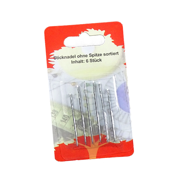 Sticknadeln ohne Spitze